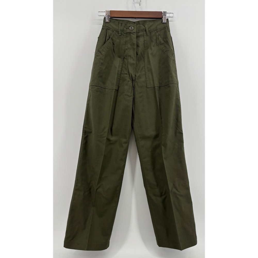US Army OG-507 Utility Slacks Uniform Cargo Pants Womens Olive Green 6R28 NWOT